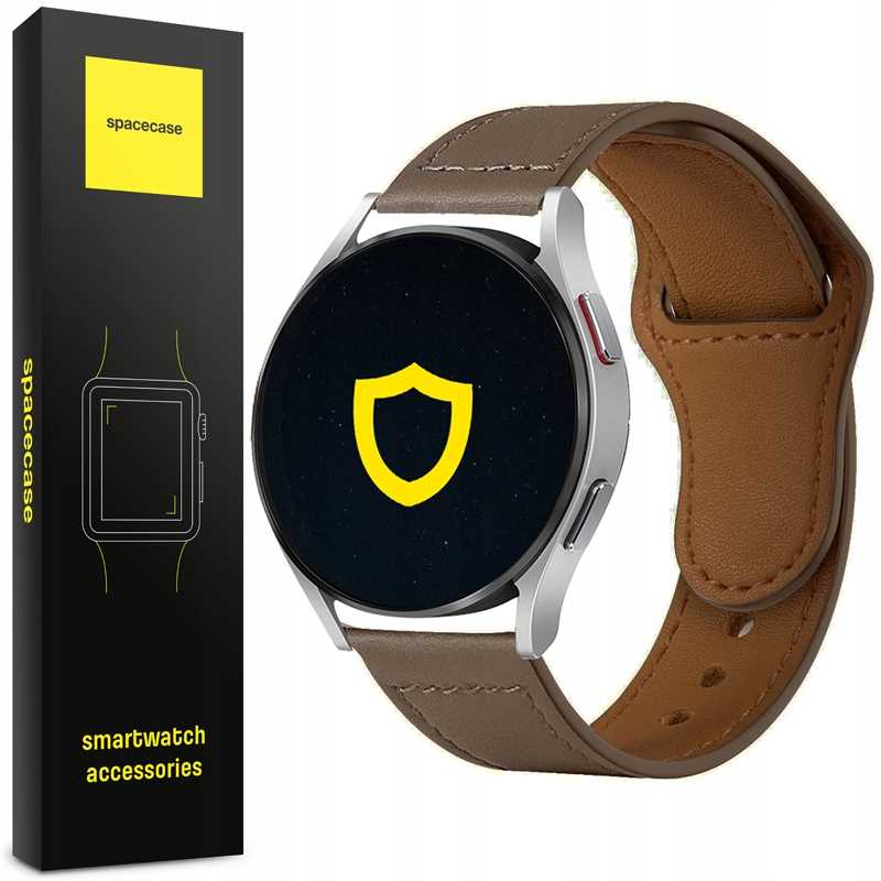 Sc Classy Leather Strap 22Mm Dark Gray