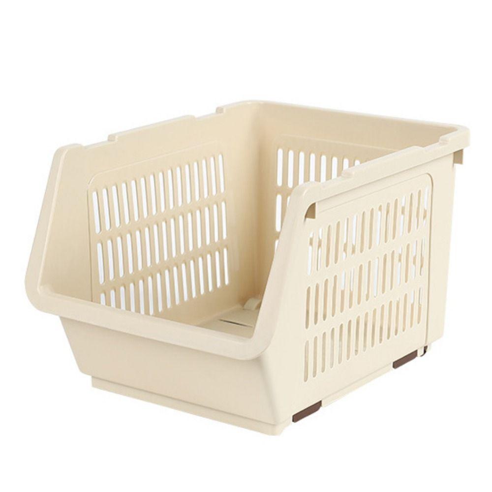 

Rack Kitchen Spice Jar Rack Kitchen Stacking Basket Fruit Storage Basket Box Stackable Tier Rack