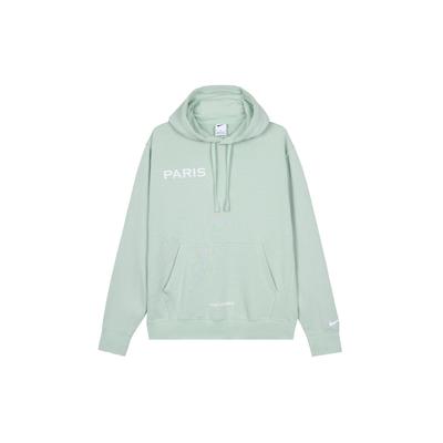 Nike Kangaroo Pocket Hoodie With Logo Print Men Tops Light-Green DN1317-017