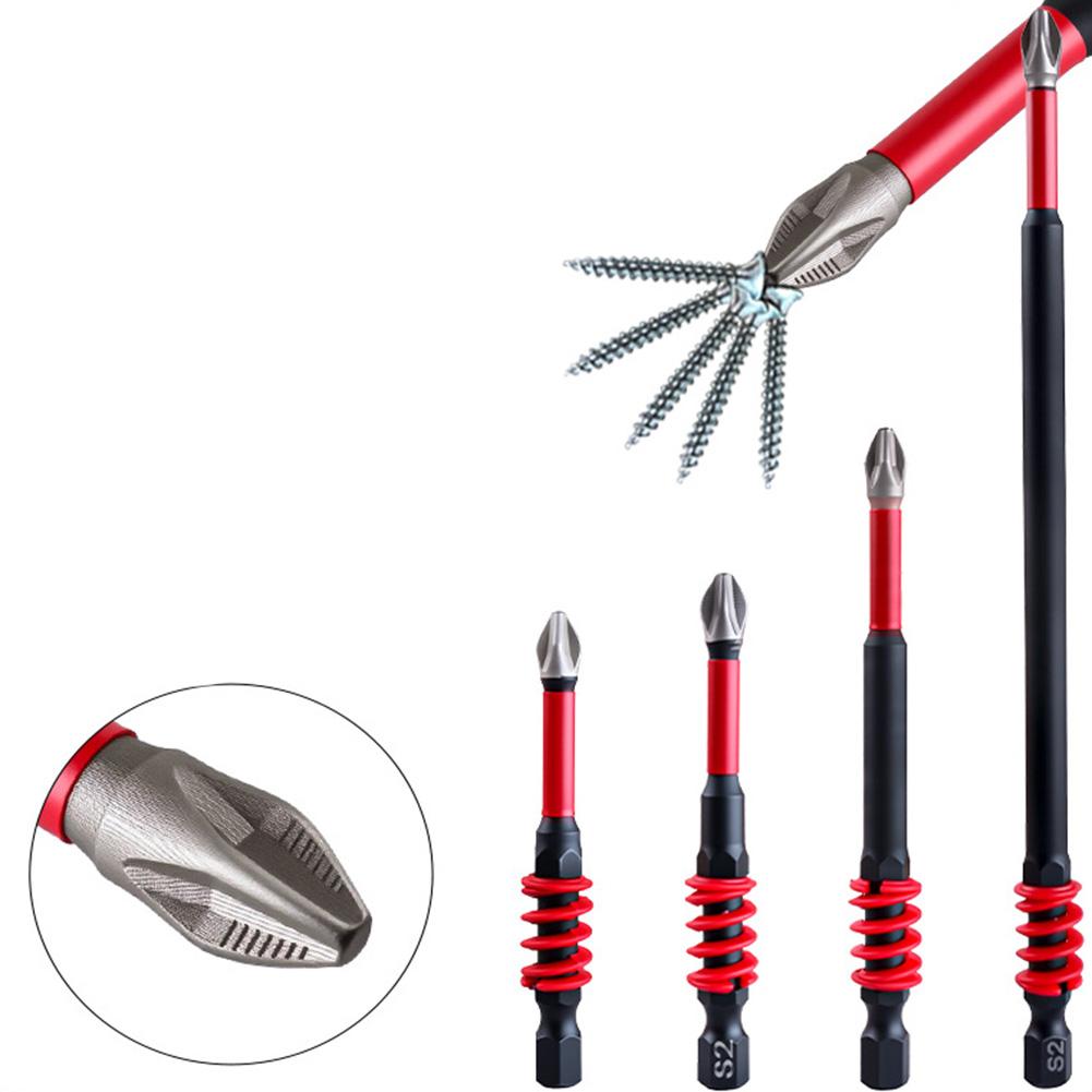 Electric Screwdriver Kit Spring Bit Set Comfortable Grip