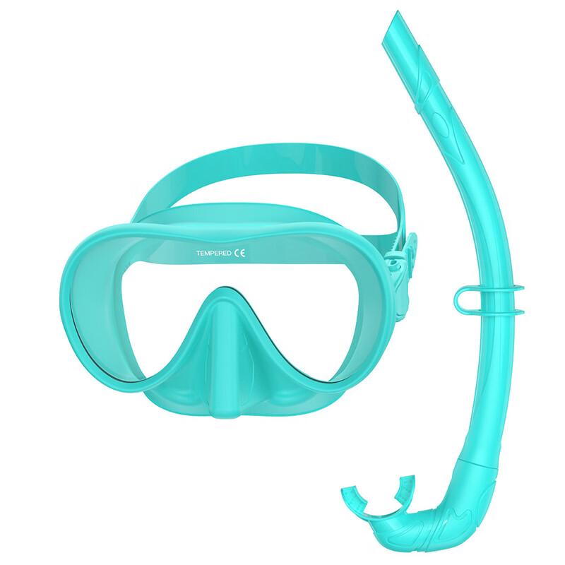 Foldable Silicone Snorkel Set
