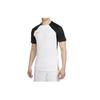 Color Block Pattern Printed Crew Neck Short Sleeve T-Shirt Men Tops White DV9238-101