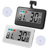 Lot of 2 Digital Magnetic Thermometer Hygrometers - Temperature -20°C To 60°C, Humidity 10–99%