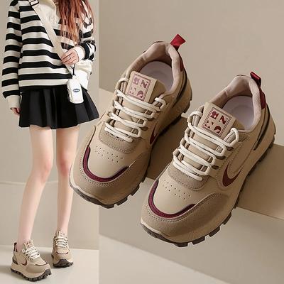 New Fashion Women's Vulcanized Shoes Wear-Resistant Casual Cushioning Sports Shoes Women Low-top Non-Slip Outdoor Running Shoes