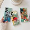 Japanese Culture Wave Dragon Anime Clear Case For Samsung Galaxy S26 S25 S24 S23 Ultra S20 S21 FE S22 Plus S26 Ultra Phone Cover