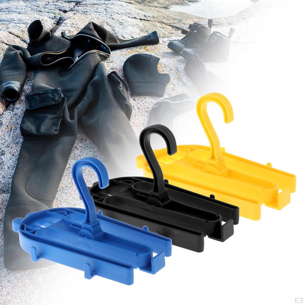 Dry Suit Hanger Wetsuit Regulator Storage Hanging Rack Holder Compact with