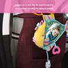 Fish Pattern Car Seat Toy Mirror for Newborn Infant Baby Educational Plush Toy