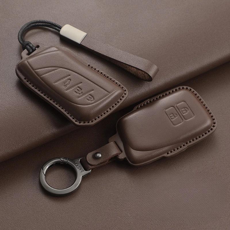 Leather Car Key Cover for Lexus NX ES UX US RC LX GX IS RX 200 250h 350h LS 450h 260h 300h UX20