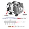 220V 70L/min 45W Hydroponic Air Aerator Pump Electromagnetic Air Compressor Pump Aquarium Fish Pond Compressor