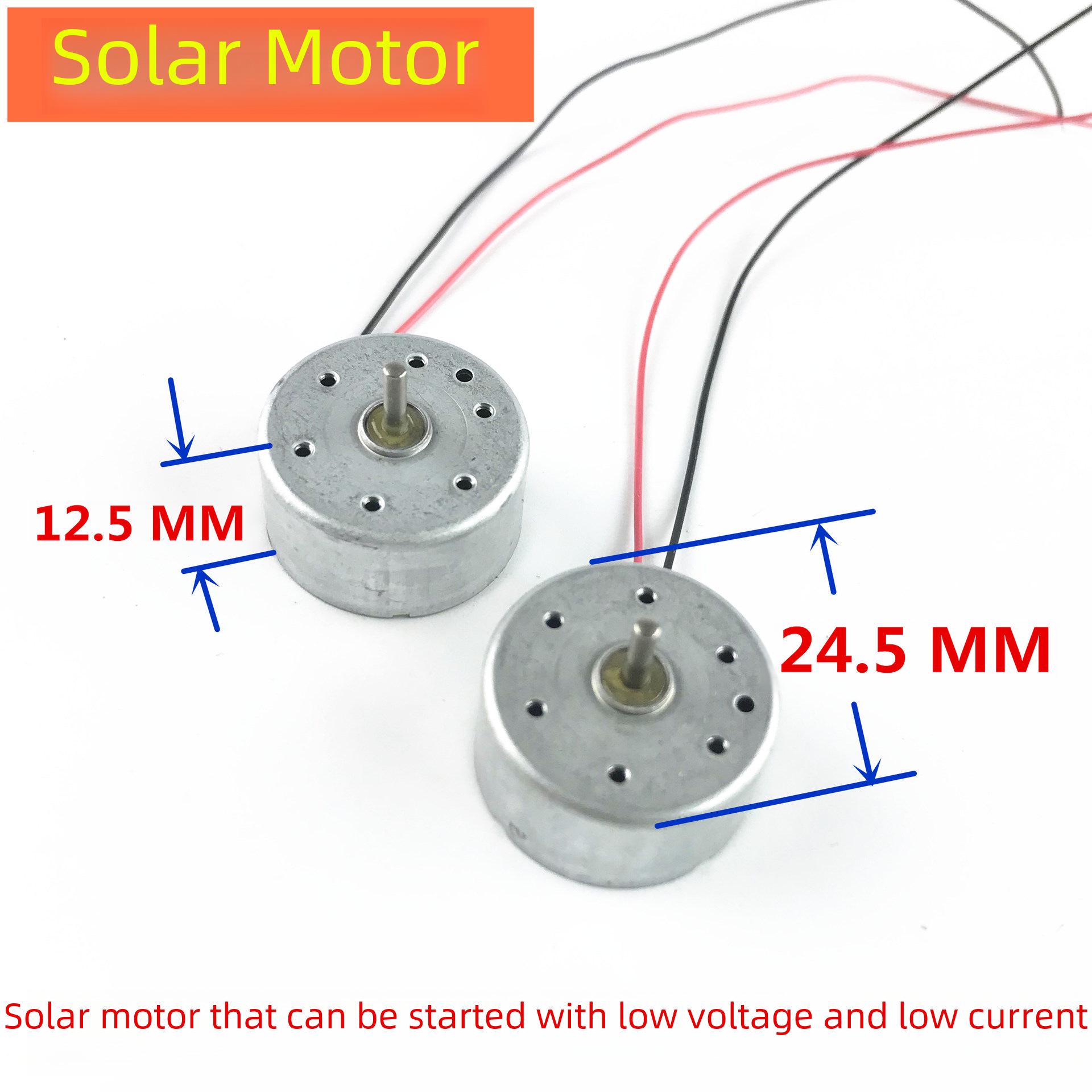 

Компактний комплект сонячних двигунів: Включає двигун 300 об/хв і сонячну панель для генерації електроенергії 1,5-9 В /