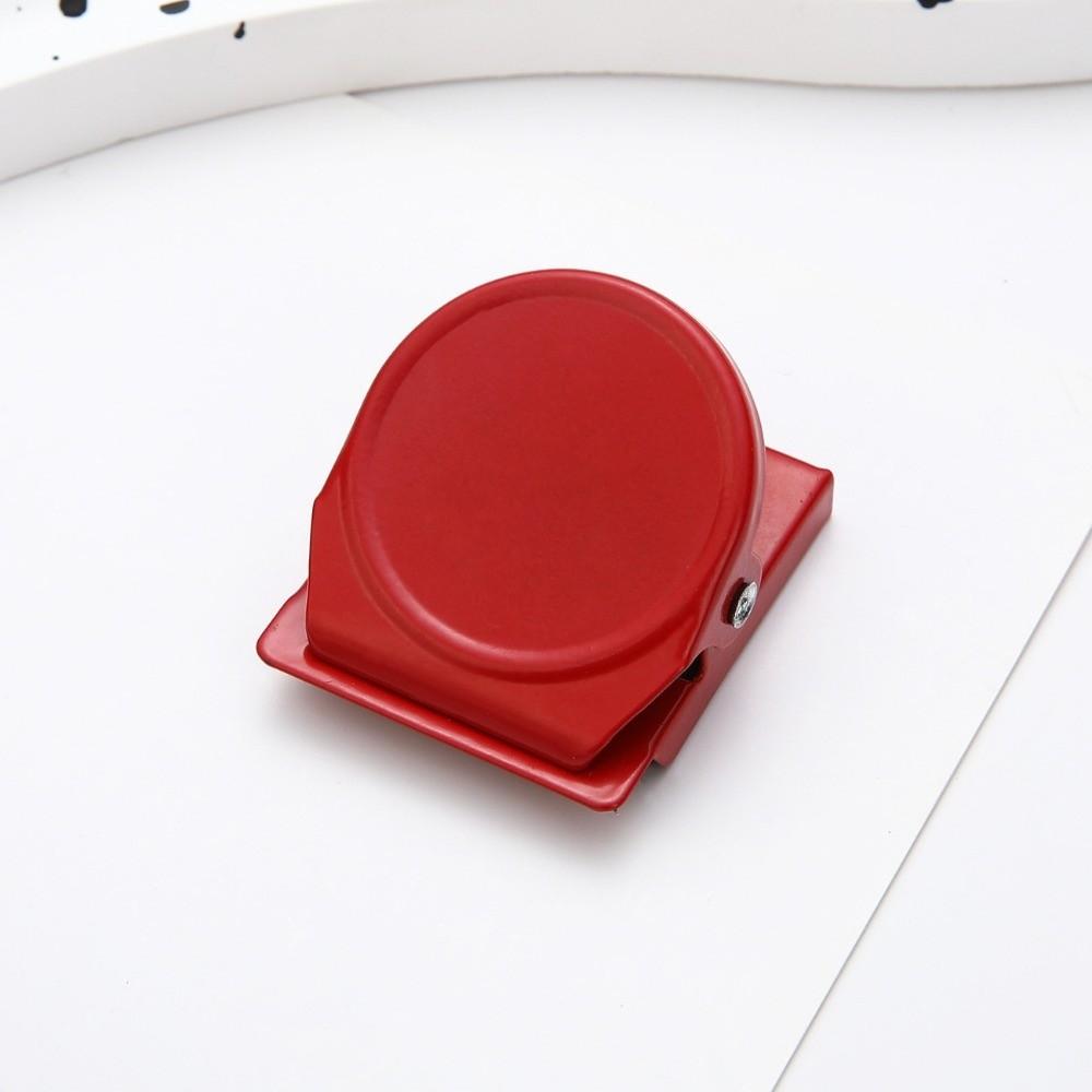2 In 1 Fridge Magnet Round Metal Organizer Clip New Round Magnetic Clip Office