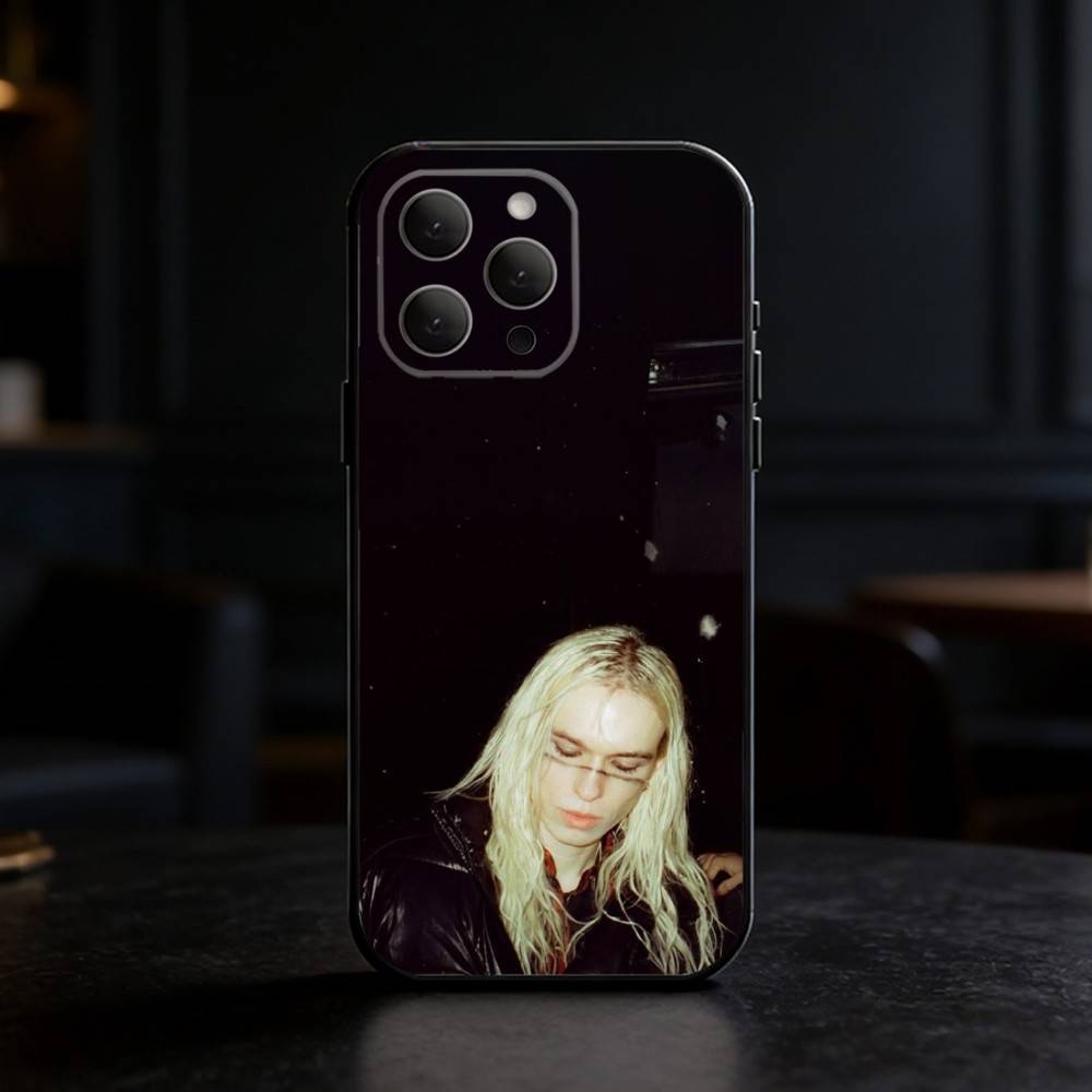 Singer 2hollis Albums Phone Case For iPhone 17,16,15,14,13,12,11 Plus,Pro Max,SE4Soft Silicone Black Cover