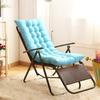 Autumn & Winter Flannel Rocking Chair Cushion - Thick, Double-Sided, Foldable Recliner Pad