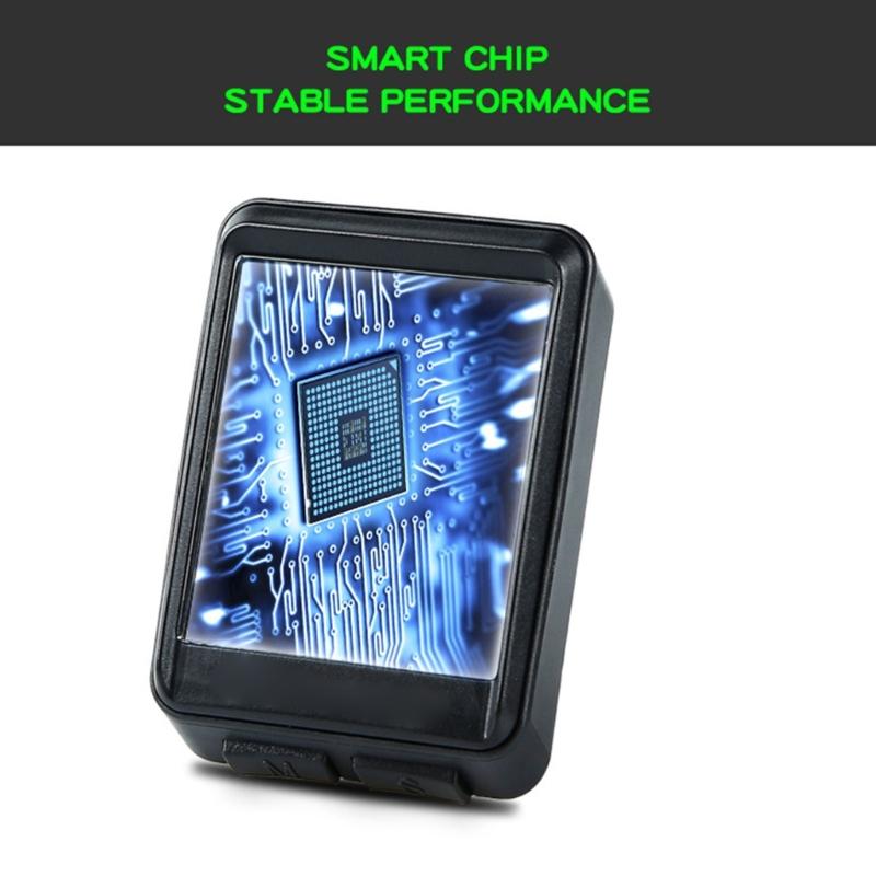 Bicycle Speedometer Watch Waterproof Wireless Cycle Bike Computer Bicycle Odometer with LCD Display & Multi-Functions