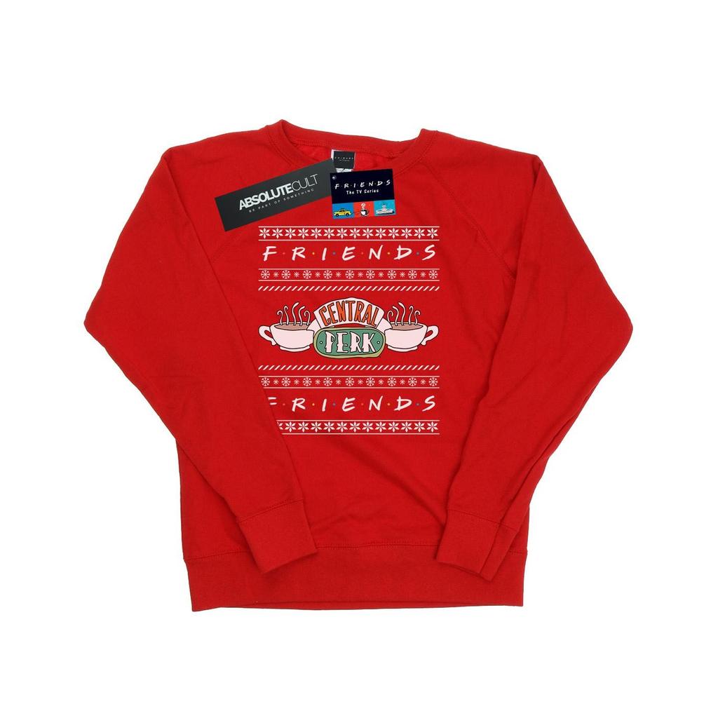 Friends Womens/Ladies Fair Isle Central Perk Sweatshirt