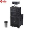 HuiDu CR-151T 15-inch Foldable High-Power Trolley Speaker with Projector