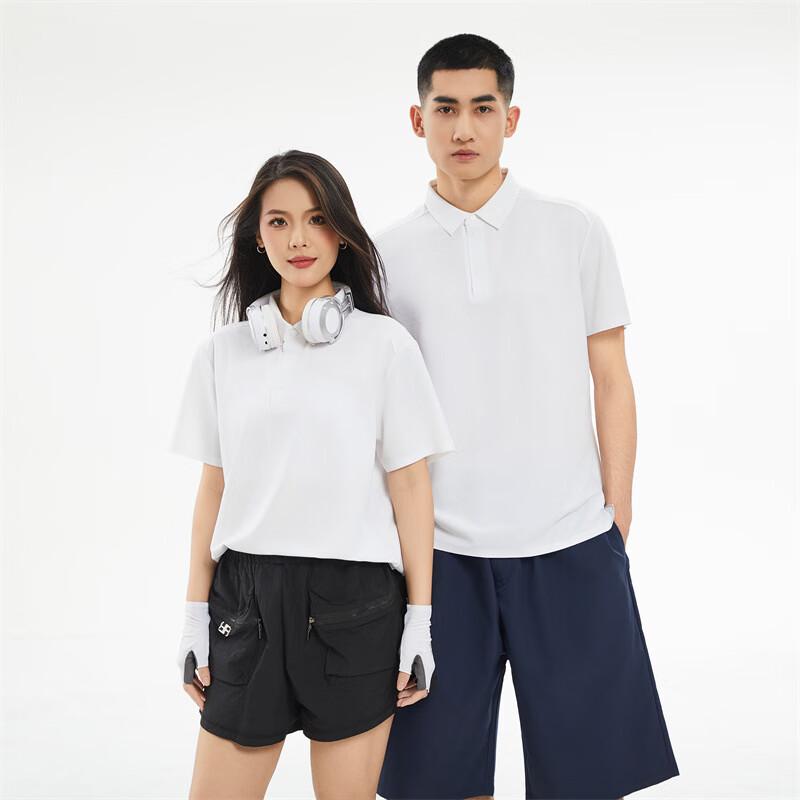 WEZHO Ice Silk Seamless Golf Polo Shirt