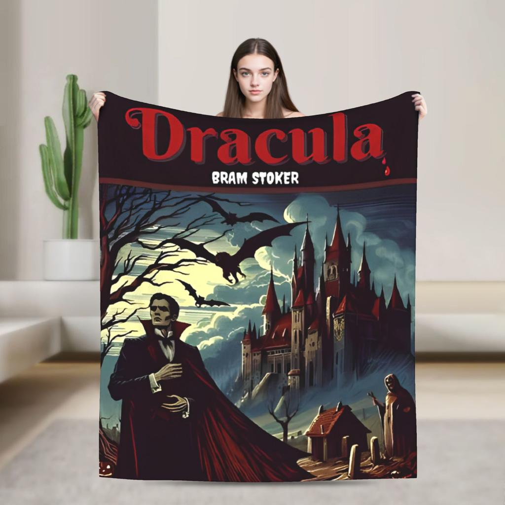 Bram Stoker's Dracula Blanket Fleece Summer Air Conditioning Portable Super Warm Throw Blankets for Bed Office Bedspreads