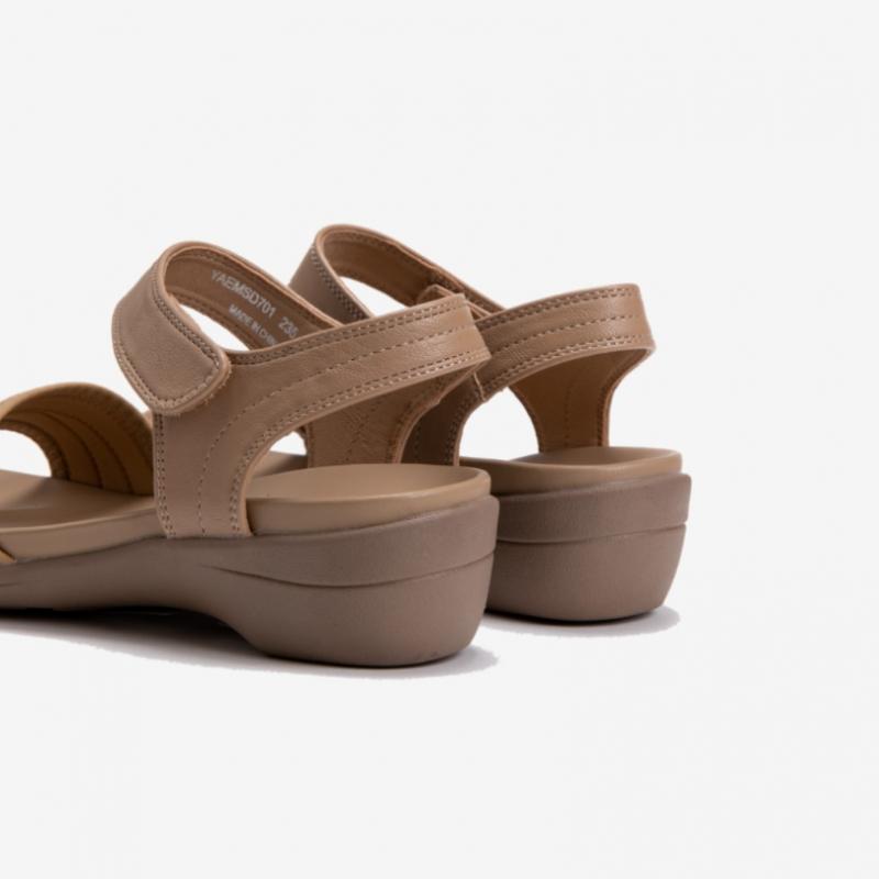 Young Age Women Soft Banding Sandals Beige