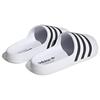 adidas adiFOM Adilette Slide 'White Black' (Unisex) Cloud White / Core Black / Cloud White Slide Slippers HQ7219