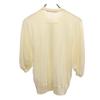GIVENCHY Short sleeve knit cardigan XS White system Women Used