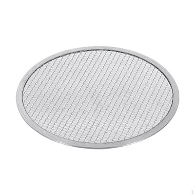 Non-stick Pizza Baking Rack BBQ Grill Pan Bakeware with Holes for Restaurant Home Indoor Kitchen