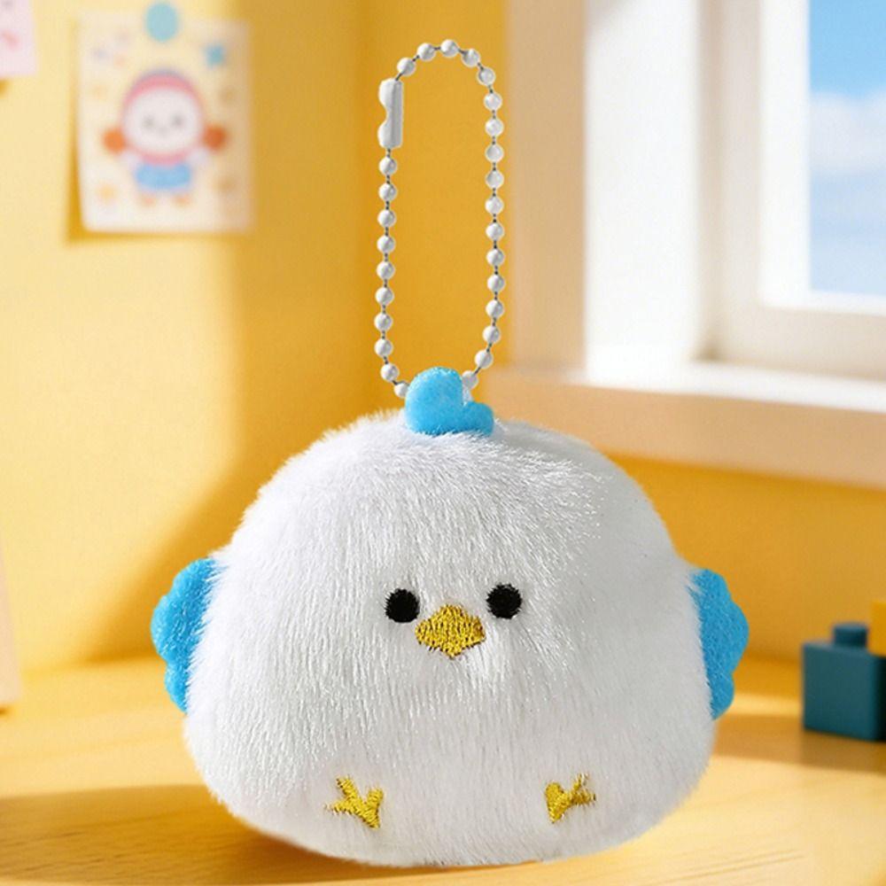 Schoolbag Hanger Animal Plush Toy Doll Decoration Bird Pendant Jewelry Gift Bird Keychain Backpack