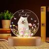 Custom Pet Picture Decor Crafted Pet Art Accent For Home Desk Entryway Side Table Curated Pet Gift Token Pet Parents Pet Themed