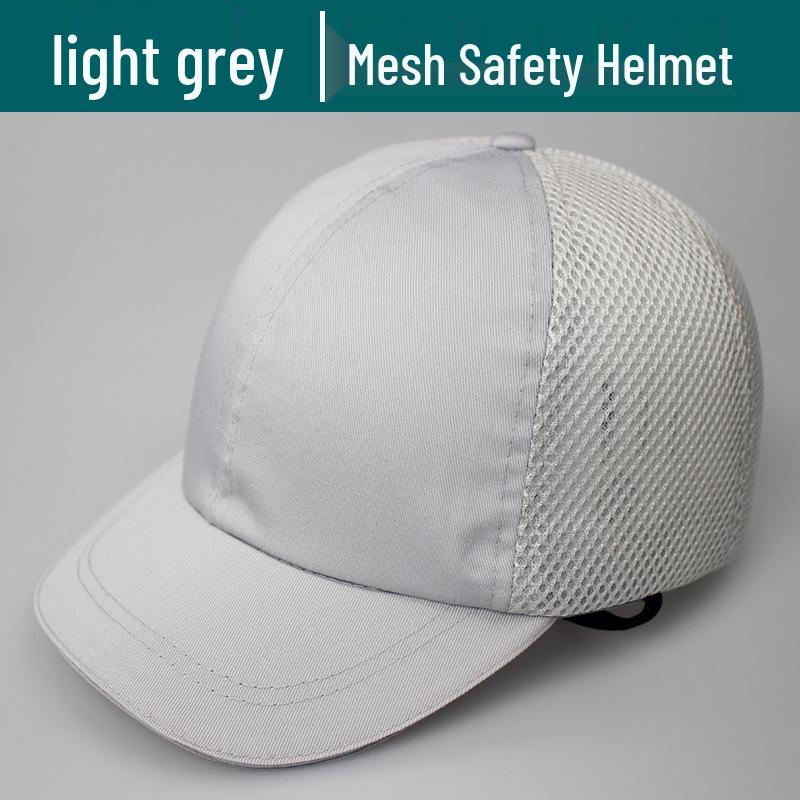 Breathable ABS Safety Helmet with Duckbill Design - Lightweight, Anti-Smash & Collision Protection for Work Environments
