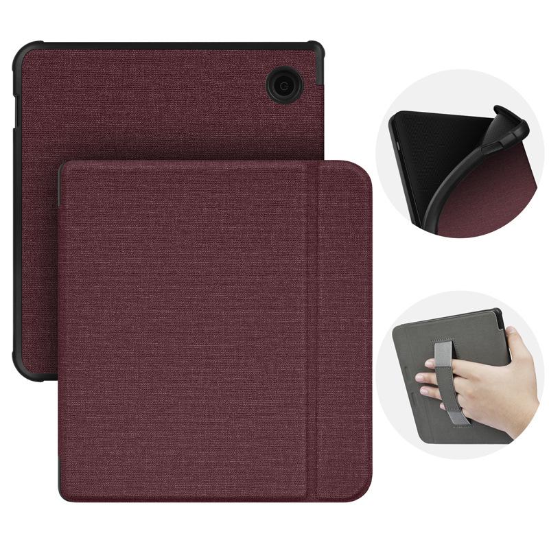 

Case For Kobo Libra 2 2021 7-Inch With Palm Rest червоний