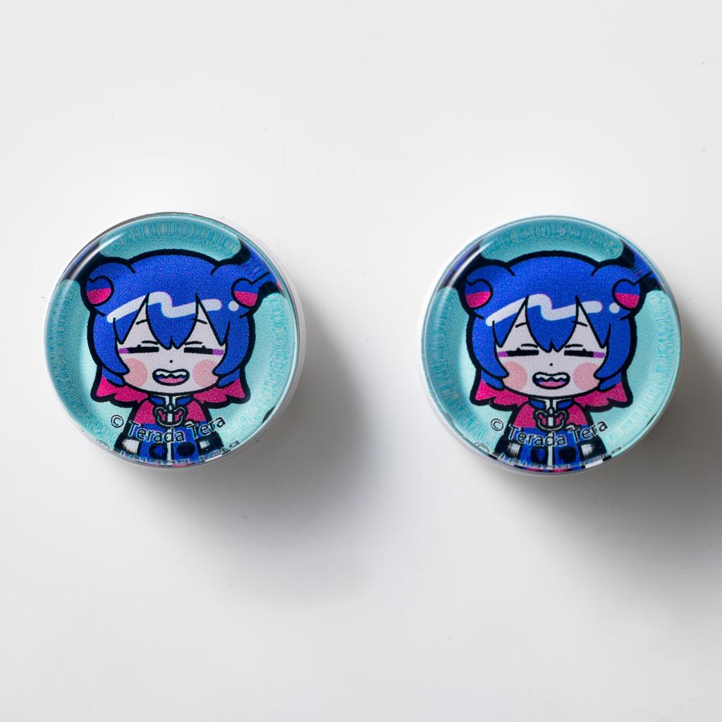 Wizard Room Colorful Freak Tera Terada Collaboration Compatible with PS4 PS5 Switch Pro Design (Concave, F)