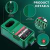 For Makita PA12 DC1804 DC1822 DC1414 Battery Charger 7.2V 9.6V 12V 14.4V 18V NI-CD&NI-MH Replacement Power Tool US EU UK AU Plug