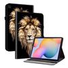 PU Leather Tablet Case for Samsung Galaxy Tab S6 Lite (2024)-11 Styles! Durable,with 2 Stand Slots,Pencil Holder & Card Slots,Flexible TPU Back Cover