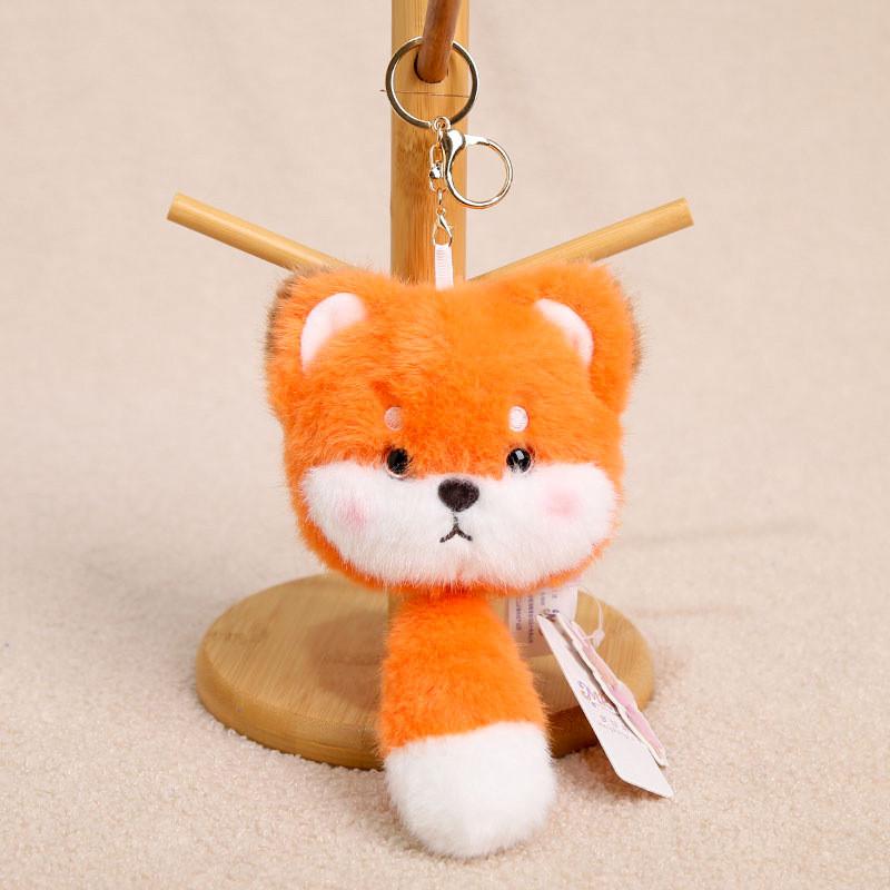Fuchs Koala und Hase Plüschtier mit Schlüsselanhänger für Kinder und Sammler