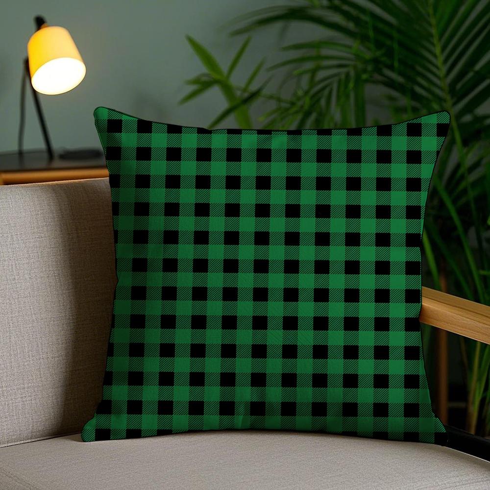 Fröhlichen St. Patrick's Day Kissenbezug aus weichem Plüschstoff, doppelseitig bedruckt, für Sofa und Zuhause – das perfekte Geschenk für jede Jahreszeit!