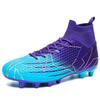New High-top Football Shoes Spike Broken Nails Competition Training Shoes Boys and Girls Football Shoes