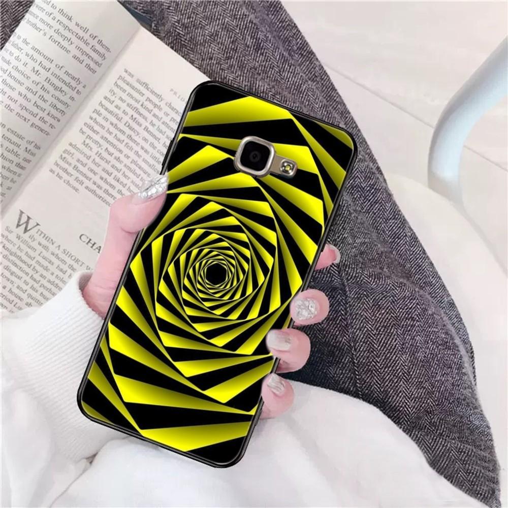 3D Vortex Illusion Phone Case For Samsung A 10 11 12 13 20 21 22 30 31 32 40 51 52 53 70 71 72 73 91 13 shell