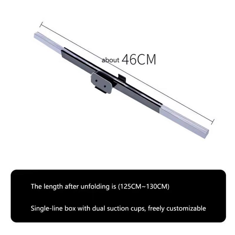 Car Retractable Sunshade Parasol Sunshade Front Rear Window Foldable Universal Auto Winshield Sun Shade Protection Accessories 45cm