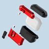 KEYSION Bluetooth Earphone Case for Apple AirPods Pro 2 1 With Switch and Hook Silicone+PC Shockproof Cover for AirPods 3 2 1