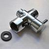 Shower Head Diverter Valve Rotating joint Replacement Chrome Plated Brass