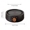 Universal Electric Stove Round Coffee Pot Burner Household Kettle Warmer  Indoor