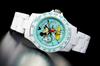 Disneys 100ste jubileum samenwerking ANOTHER HEAVEN Mickey Mouse polshorloge vintage reproductie model Daytona (Tiffany gek)