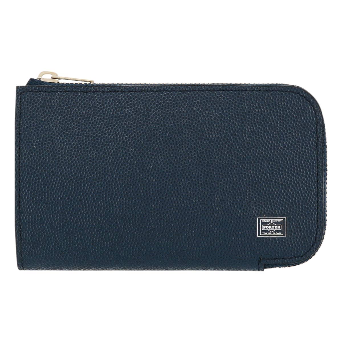 

Чохол для ключів із блискавкою Porter Able Navy [Porter] L-подібний чоловічий [50] Темно-синій