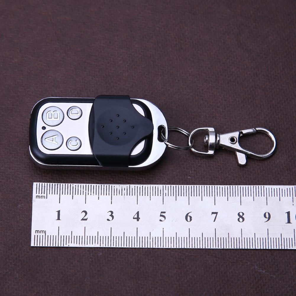 Universal 433MHz Remote Control Cloner 4 Button Garage Door Gate Opener 5pcs Set