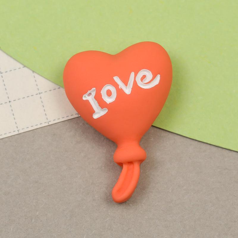 Heart-Shaped Colorful Balloon Charms: DIY Phone Case, Hair Clips, Crocs, Car & Cup Decor