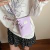 Solid Color Small Square Bag Multifunctional Single Shoulder Bag Mini Crossbody Bag  Walking