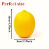 1pc Food Savers, Lemon & Onion Shaped, Multipurpose, Freezer Safe, Flip Top, Hand Wash, Durable plastic storage containers