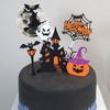 Backen Halloween Kuchen Dekoration: Fledermaus, Spinne, Hexe, Geisterhaus Topper