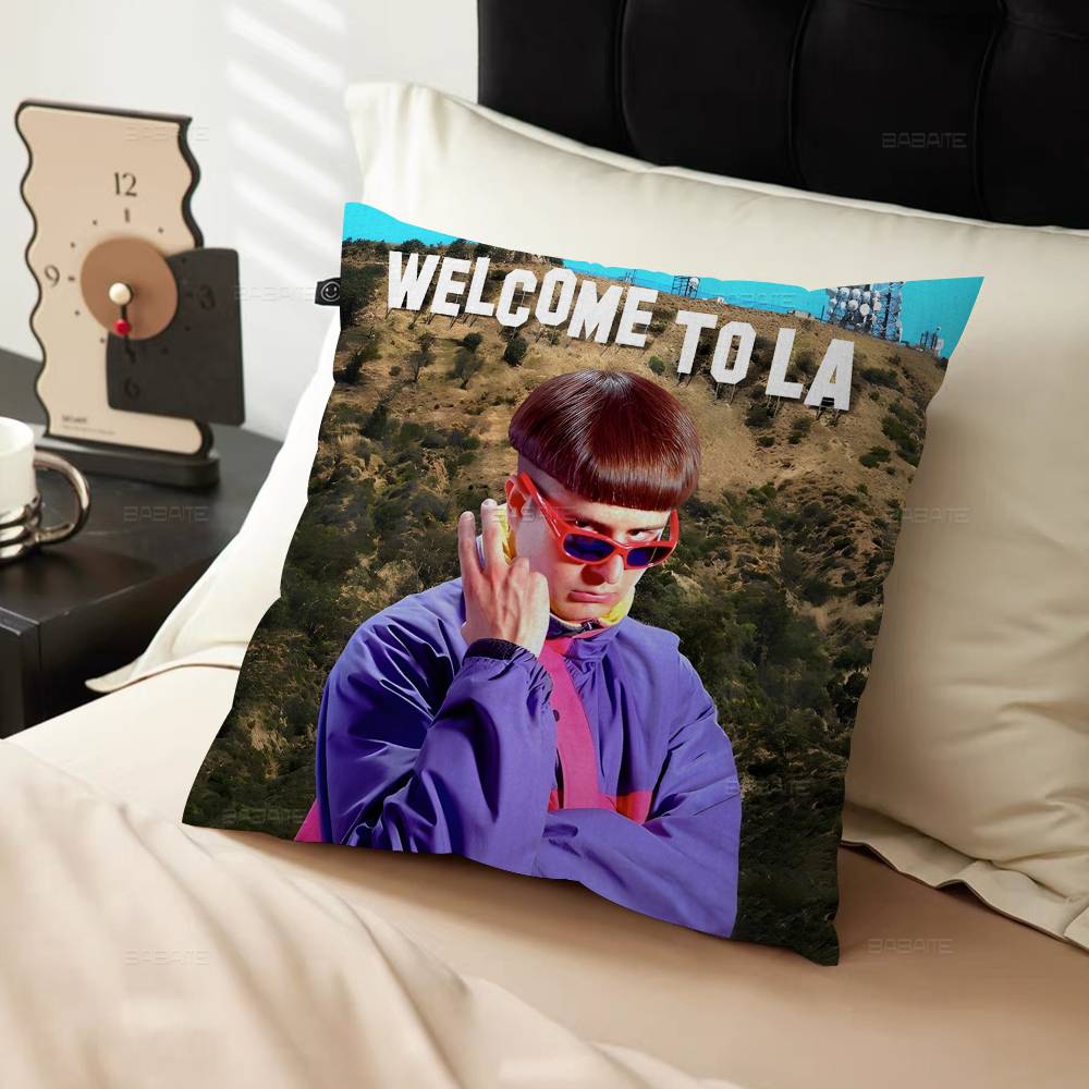 Singer Oliver Tree Nickell Cushion Cover Car Throw Pillow Case For Sofa Car Christmas Gift xcm xcm