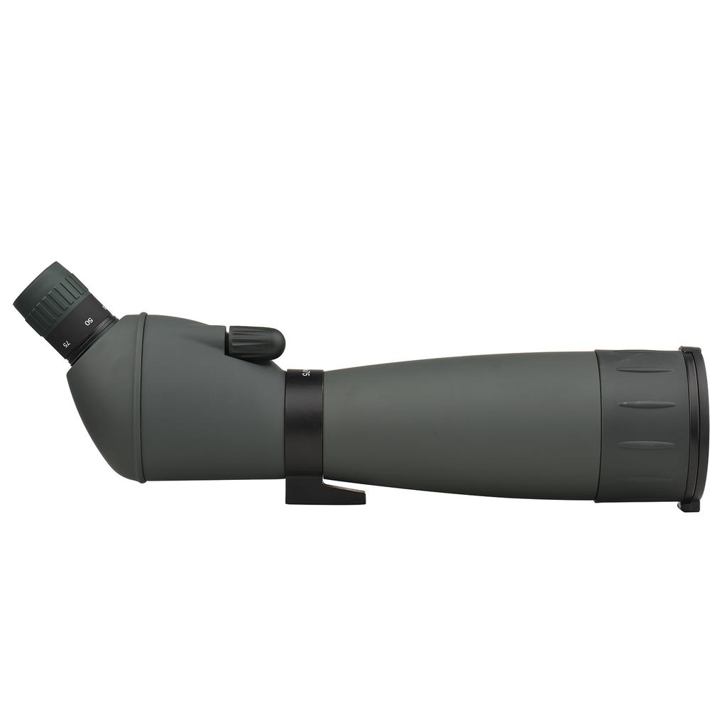 Land View 25-75x60 Spotting Scope Bak4 FMC Waterproof Monocular Telescope For Wide View Birdwatching Golf Sight Scope - Smart Gallery